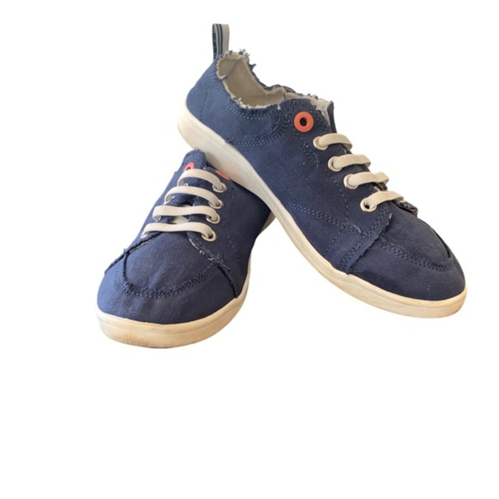 Vionic Women's Denim Slip-On Casual Sneakers Canvas Lace Up Comfort Shoes SZ 6.5